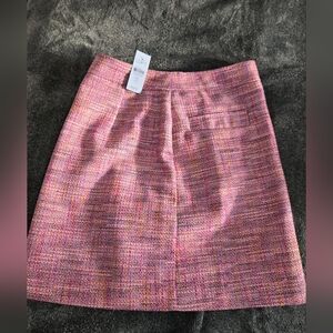LOFT Multicolor Tweed Mini Skirt